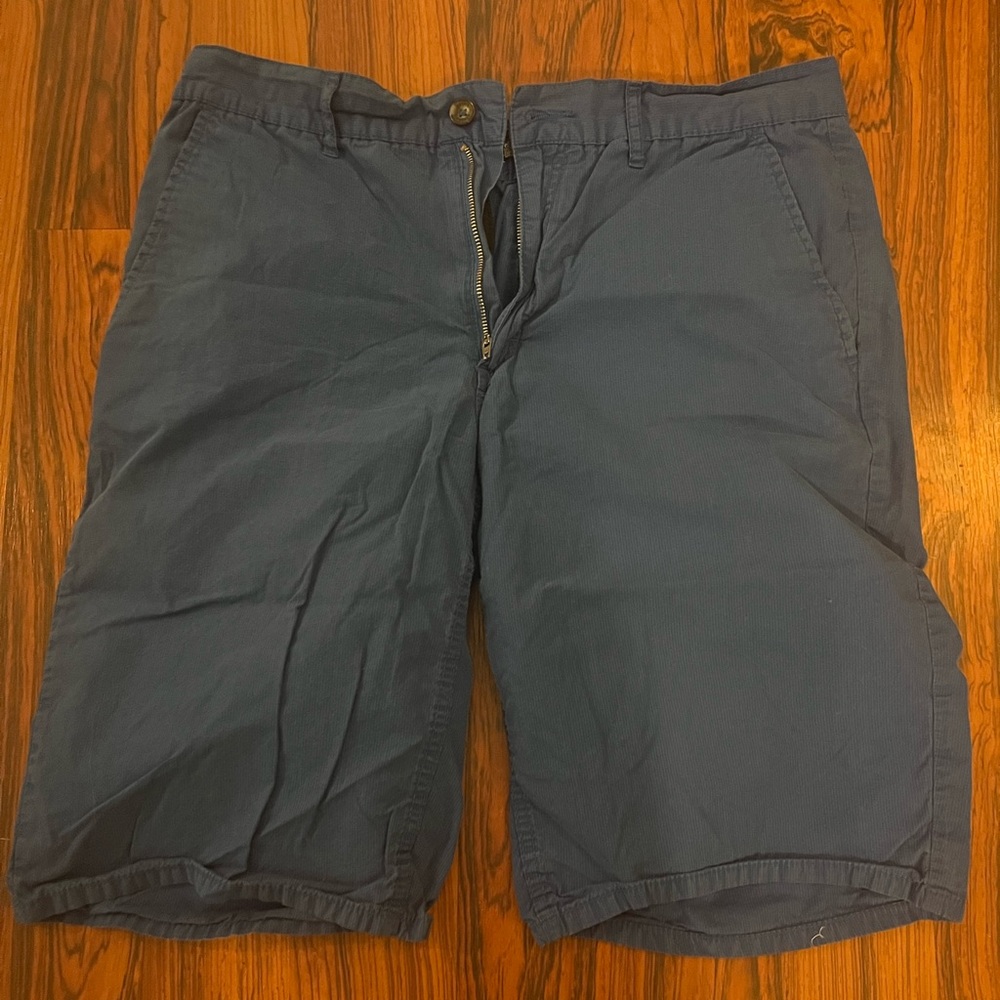 Bright blue men’s summer shorts size 36 - Picture 2 of 7